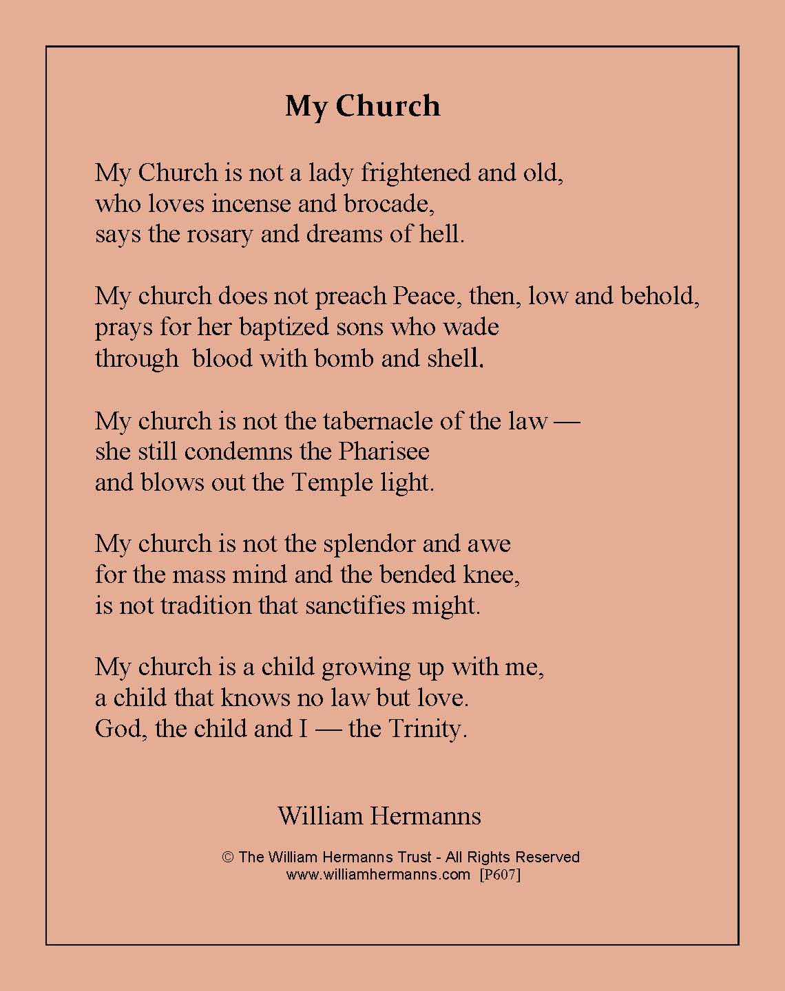 My Church by William Hermanns