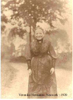 Veeronika Hermanns, aunt to Willi Hermanns ~1920